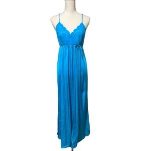 Sexy blue vintage nightgown rare find!